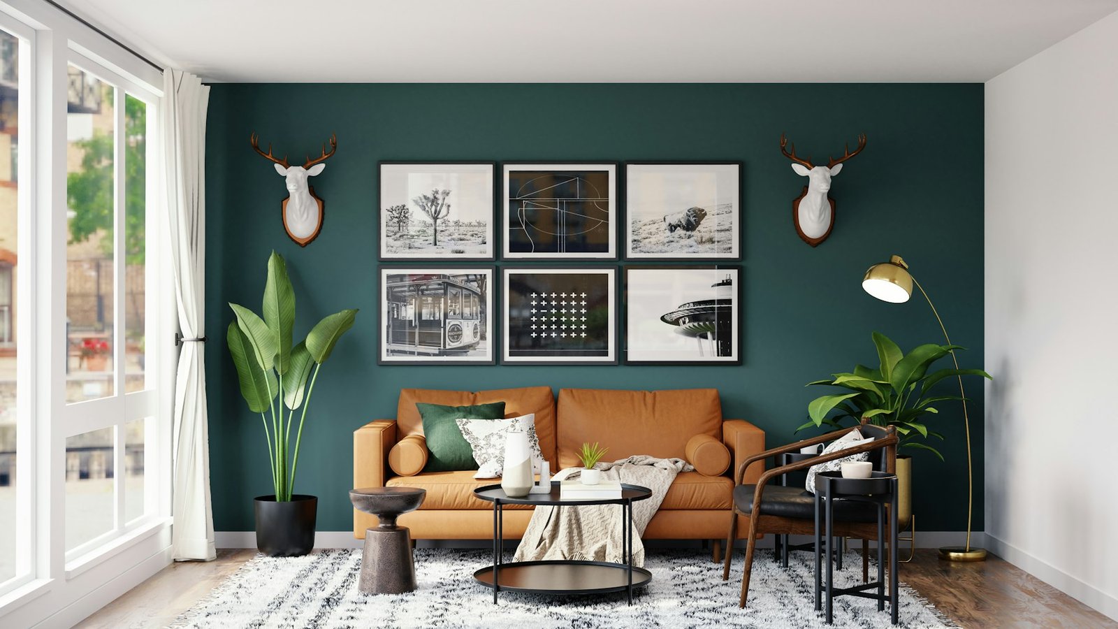 Warm neutral toned interior detail